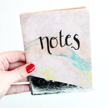 Notizbuch selbst gestalten 5