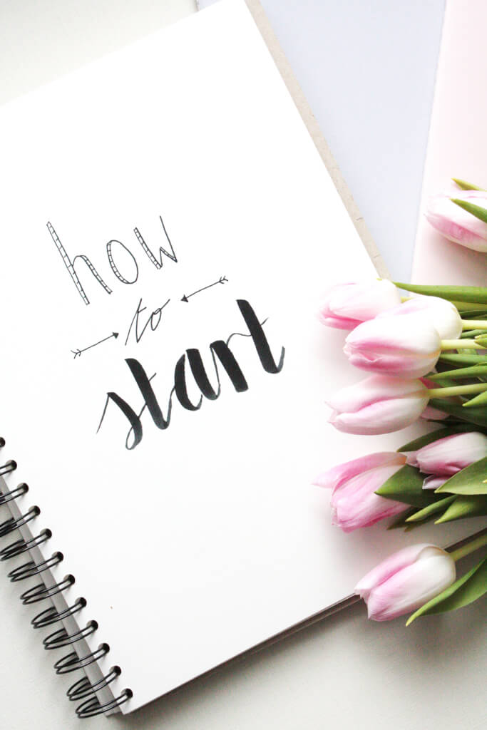 Handlettering Basics 1 Richtig Starten Rosy Grey