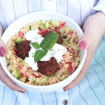Quick Lunchbowl Couscous Salat Rezept