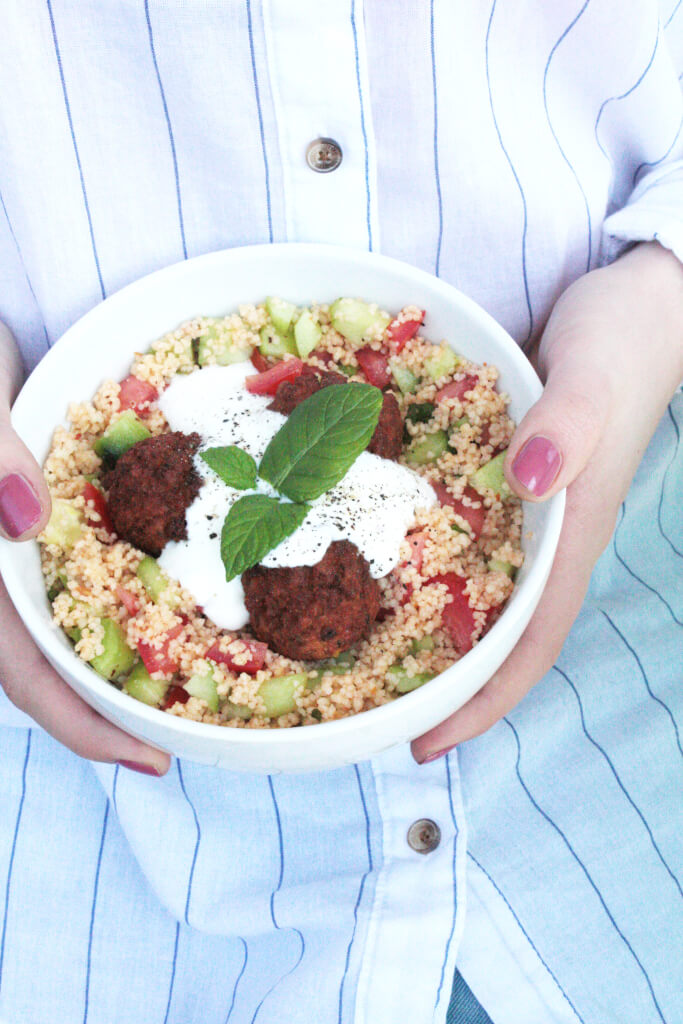 Quick Lunchbowl Couscous Salat Rezept
