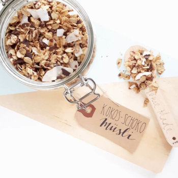 Schoko Kokos Granola