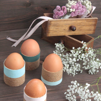 DIY Ostern Eierbecher selbermachen