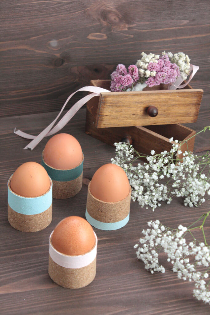 DIY Ostern: Eierbecher selbermachen - Rosy &amp; Grey