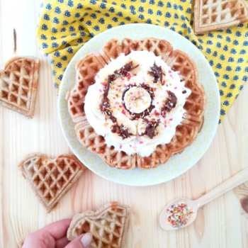 gesunde Waffeln ohne Butter Rezept