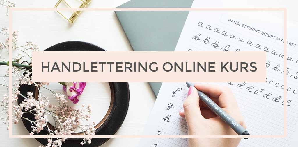 Handlettering lernen Handlettering Online Kurs