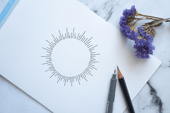 Handlettering Kränze gestalten Handlettering Tipps für Anfänger