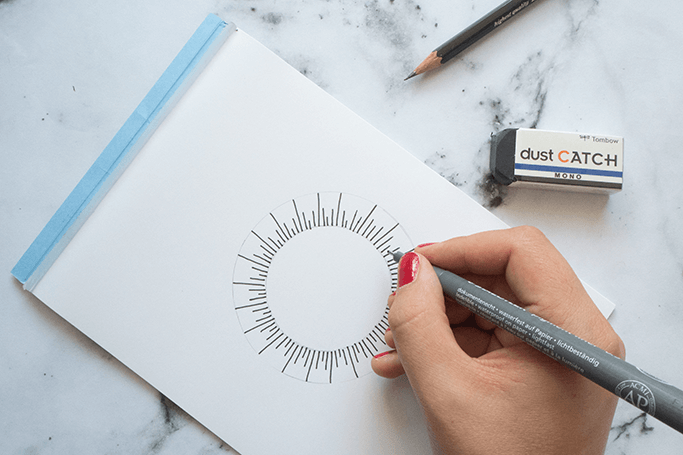 Handlettering Kränze gestalten Handlettering Tipps für Anfänger