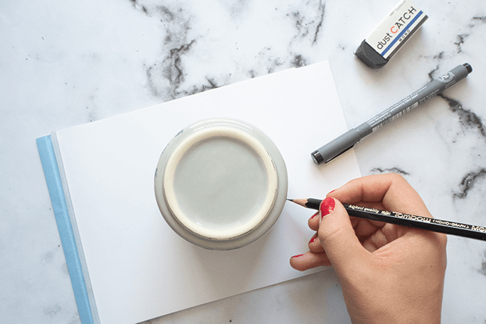 Handlettering Kränze gestalten Handlettering Tipps für Anfänger