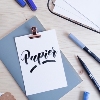 Welches Papier für welchen Brushpen?