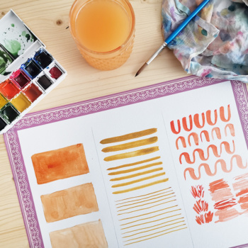 3 Watercolor Übungen für Anfänger